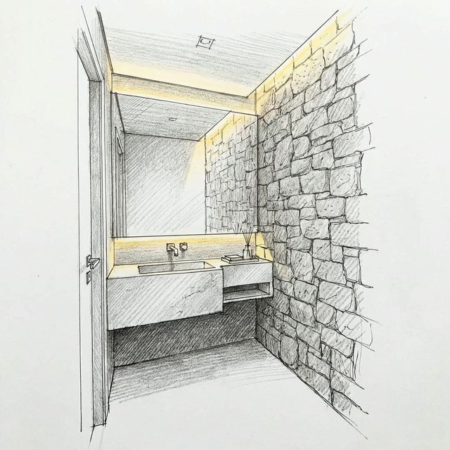 Lavabo com Pedra Moledo: O Cartão de Visitas da Casa