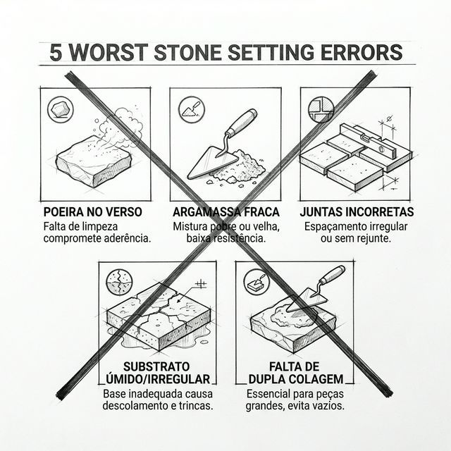 Erros Mais Comuns na Hora de Instalar Pedra Moledo (e Como Evitar)