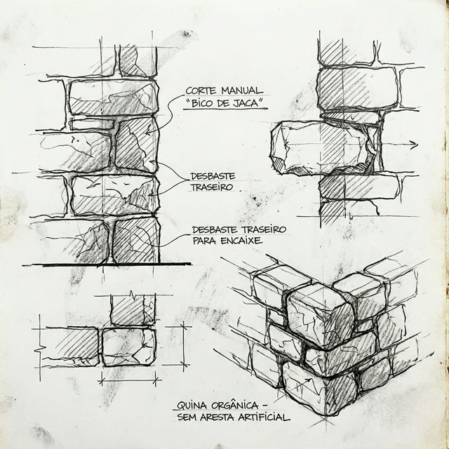 Como Fazer o Acabamento de Quina (Canto) com Pedra Moledo?