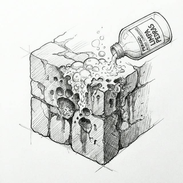 Ácido Limpa-Pedra Estraga a Moledo?