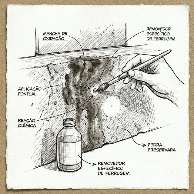 Como Remover Ferrugem da Pedra Moledo?