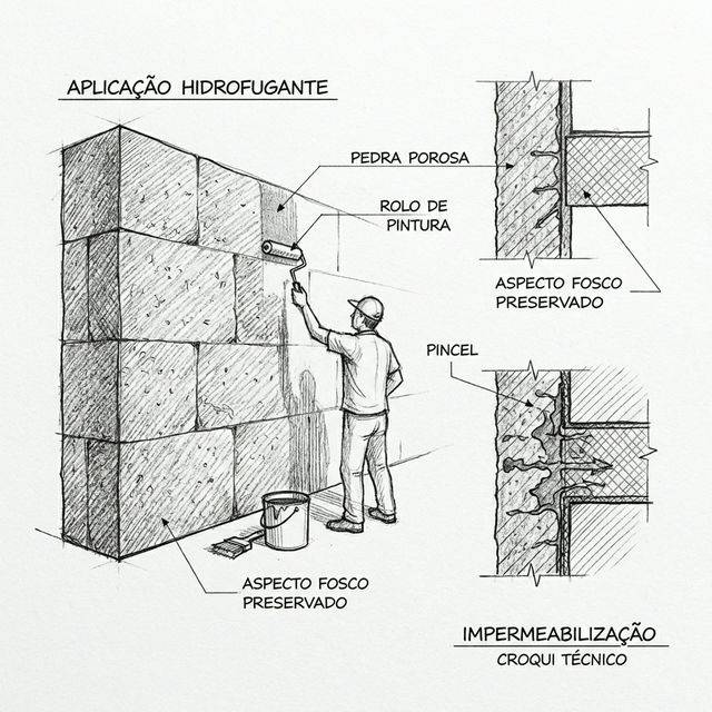 Impermeabilizar Pedra Moledo: Proteção Fosca
