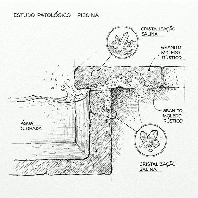 Limpar Pedra Moledo na Piscina (Cloro)