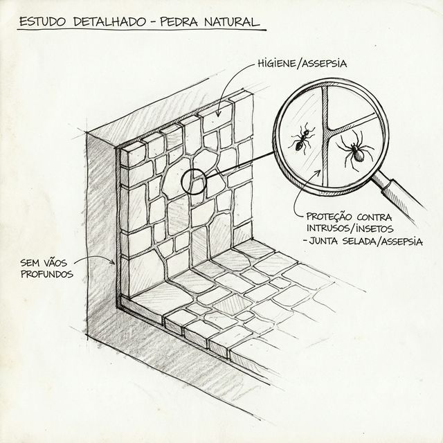 Pedra Moledo Atrai Insetos ou Aranhas?